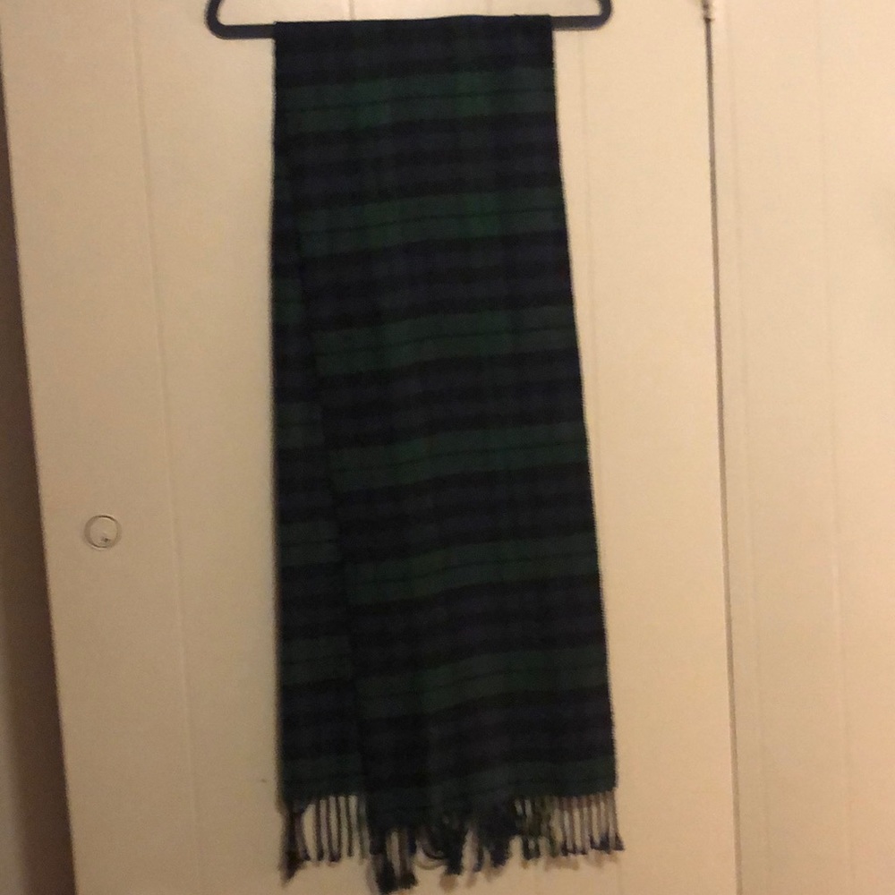 Black Watch Plaid Made in Scotland Cashmere Scarf